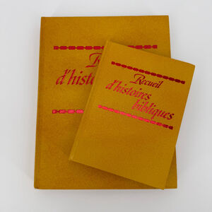 2 Livres Recueils d'histoires bibliques 1980 (French)